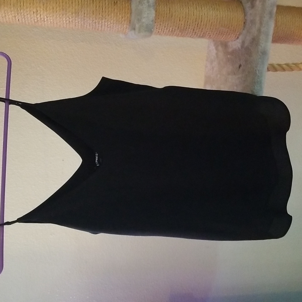 Black silk cami from Express. Size xxs